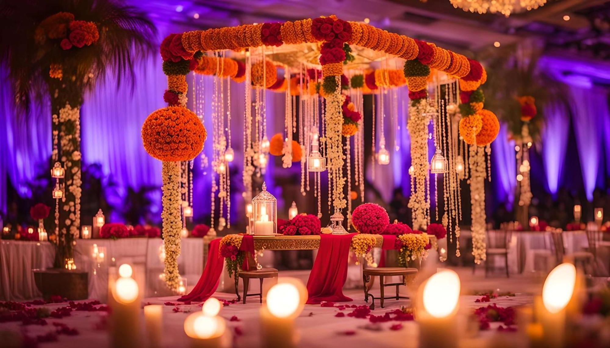 Radisson Blu Hotel Amritsar Exterior photo A mandap decorated with flowers